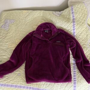 Patagonia Retool snap t pullover Purple Snap Fleece